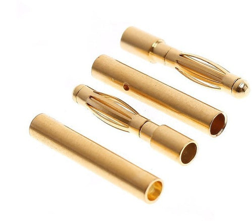 Buddy RC 4mm Bullet Connectors 3 Pairs
