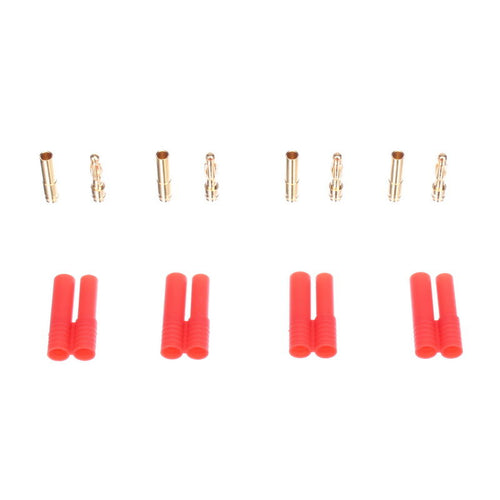 Buddy RC 4mm Bullet Connectors with Cases 4 Sets