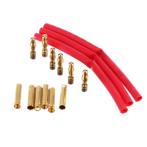 Buddy RC 2866 4mm Gold Connectors 6M/6F