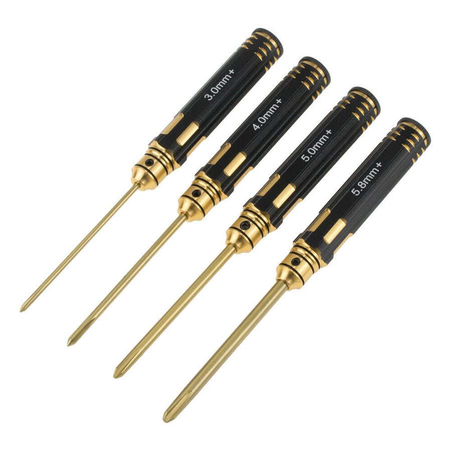 Buddy RC 4PCS Phillips-Head Screwdriver Kit 3.0mm 4.0mm 5.0mm 6.0mm