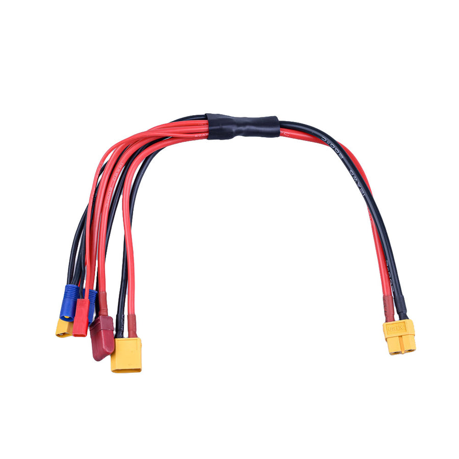 Buddy RC 5 Output Universal Charge Cable XT30 XT60 T EC3 JST with XT60 Charger Side