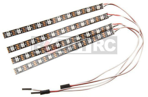 Buddy RC 5V Programmable LED Light Strips Set of 4
