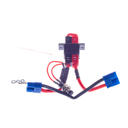 Buddy RC 6993 No Spark Arming Switch, with EC3 Plug & AWG12 HD wire