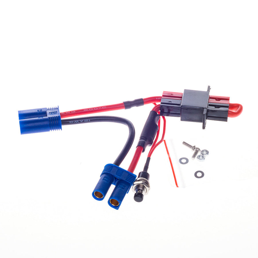 Buddy RC 6995 No Spark Arming Switch, with EC5 connectors & AWG12 HD wire