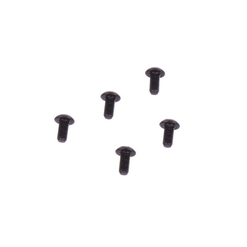 Buddy RC 7075 Aluminum M3x6 Screws Black