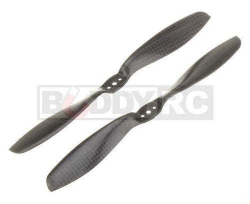 Buddy RC A Pair T Motor Style 8X4.5 inch Carbon Fiber Propellers