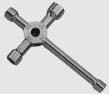 Buddy RC ACC114 4-Way Socket Wrench fits 7, 8, 9, 10 mm