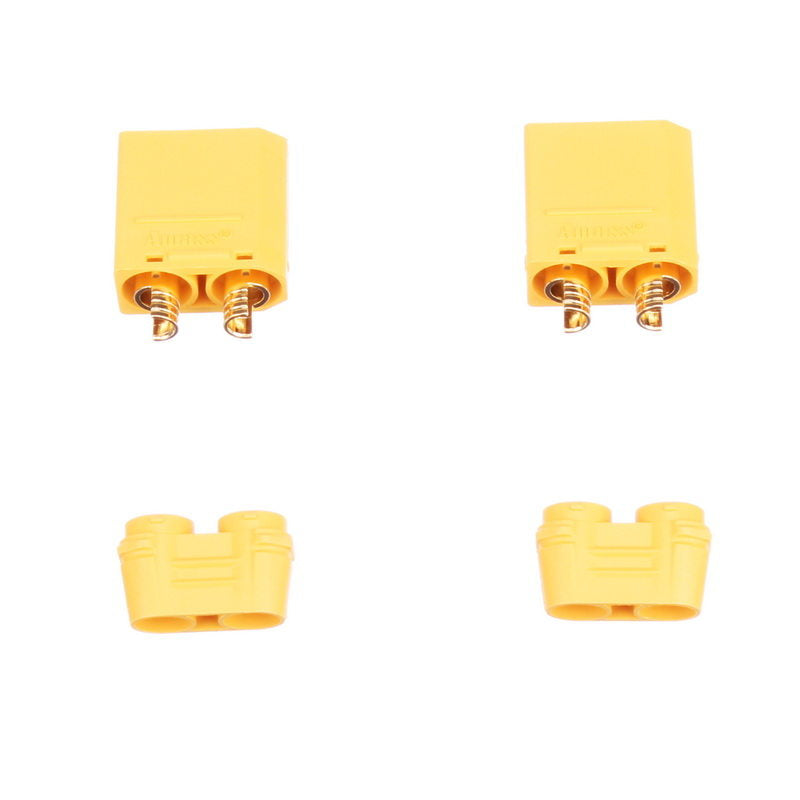 Buddy RC XT90 Male Connectors for Charger ESC by Amass 2 Sets