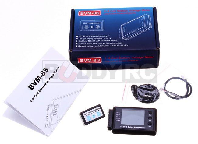 Buddy RC AOK BVM 8S Battery Meter