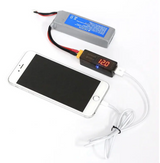 Buddy RC AOKoda LiPo to USB Power Converter QC3.0 Adapter Quick Charger for Smartphone Tablet PC, view 2