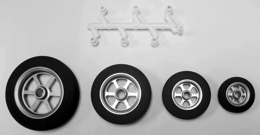 Buddy RC MPI Hobby AW250 Light Foam Wheel with Aluminum Hub