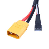 Buddy RC Battery Charge Cable Extension for 2s with XT90 and XT60 for the charger side, view 2