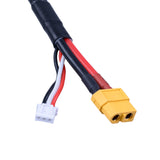 Buddy RC Battery Charge Cable Extension for 2s with XT90 and XT60 for the charger side, view 3