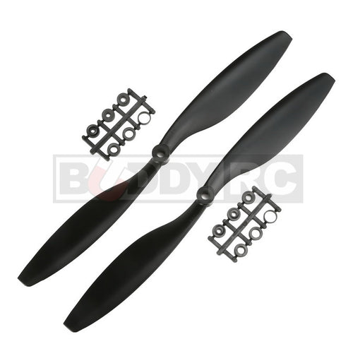 Buddy RC GemFan 8X3.8 inch Slow Flyer Normal Rotation CCW Propellers Black