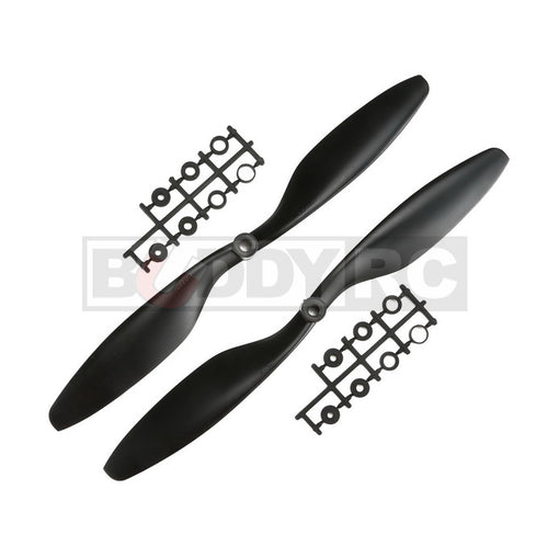 Buddy RC Black GemFan 9X4.7 inch Slow Flyer Reverse CW Propellers