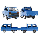 Buddy RC Blue WPL 1/10 2.4G Cargo Carry Twin Cab Climbing Radio Control Hijet Car RC Kei Drift Truck, view 2