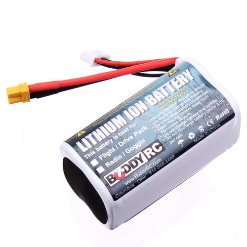 Buddy RC 2S2P 7.2V 10000mAh 10C 50A  Lithium Ion Li-ion Battery Pack  with XT60 Connector