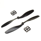 Buddy RC Carbon Fiber 8X4.5 inch Electric Props Normal and Reverse, view 2