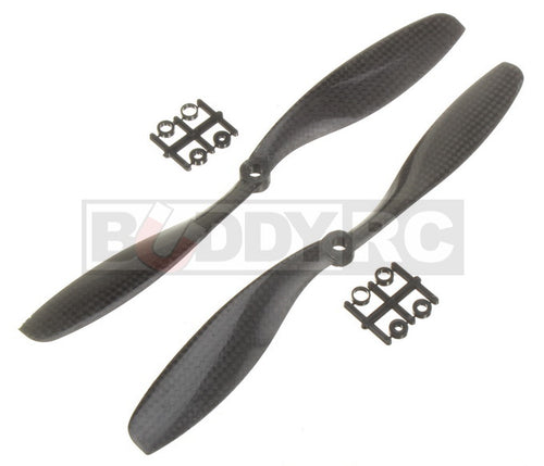 Buddy RC Carbon Fiber 9X4.5 inch Electric Props Normal and Reverse