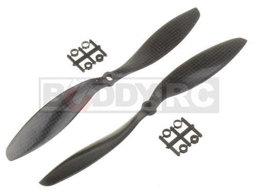 Buddy RC Carbon Fiber 9X4.7 inch Electric Props Normal and Reverse