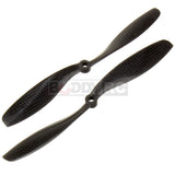 Buddy RC Carbon Fiber DJI Style 9x4.7 inch Props Normal and Reverse, view 2