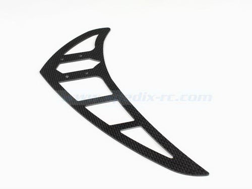 Buddy RC Carbon Fiber Tail Fin for Spedix Logo 600 Tail Box