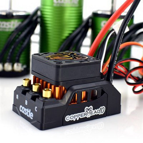 Buddy RC Castle Creations CopperHead 10 Sensored ESC Crawler Edition with 1406 3800KV Sensored Motor