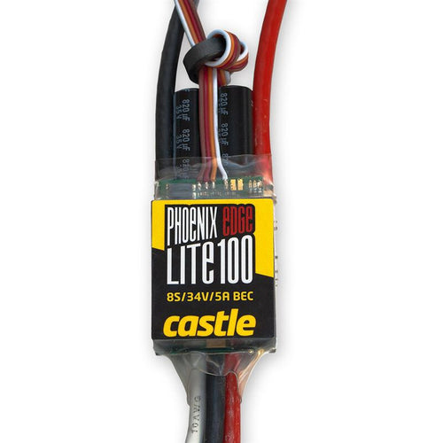 Buddy RC Castle Creations Phoenix Edge Lite 100amp High Voltage Brushless ESC