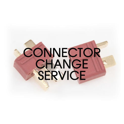 Buddy RC Change Battery Connector to Deans Connector Per Battery Pack