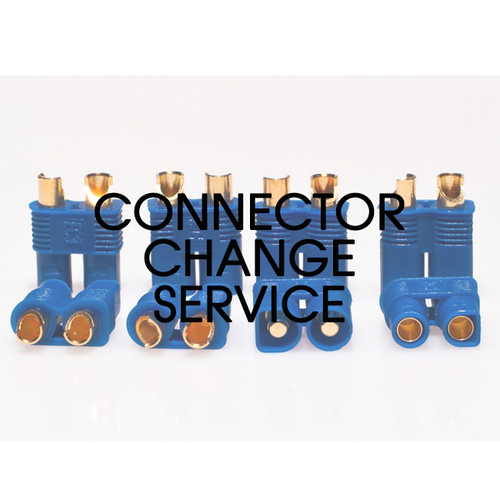 Buddy RC Change Battery Connector to EC3 Per Battery Pack