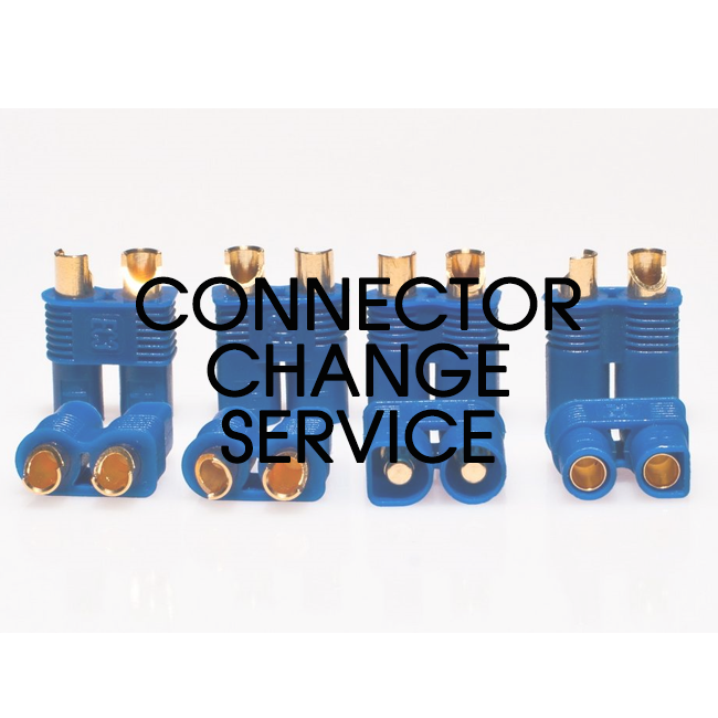 Buddy RC Change Battery Connector to EC3 Per Battery Pack