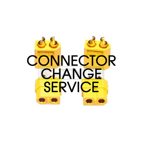 Buddy RC Change Battery Connector to XT60 Per Battery Pack