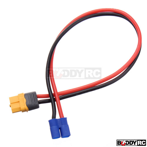 Buddy RC Charge Cable XT60 Female to EC3 Male Adapter Cable