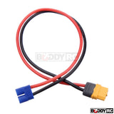 Buddy RC Charge Cable XT60 Female to EC3 Male Adapter Cable, view 3