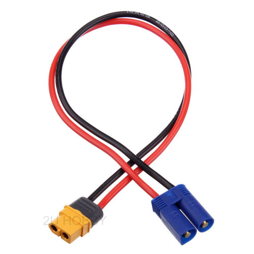 Buddy RC Charge Cable XT60 Female to EC5 Male Adapter Cable