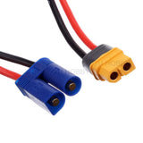 Buddy RC Charge Cable XT60 Female to EC5 Male Adapter Cable, view 2