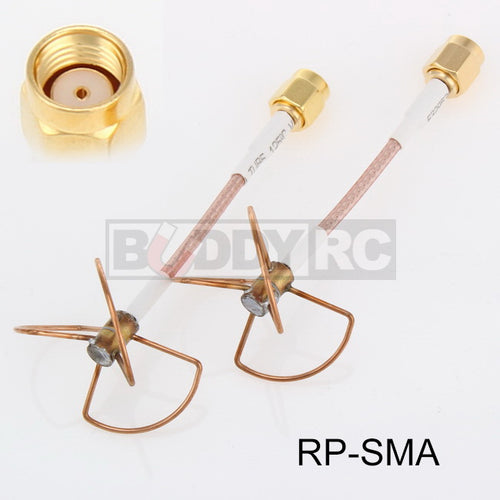 Buddy RC Circular Polarized 5.8G Hz Transmitter Antenna Pair RP-SMA A Pair
