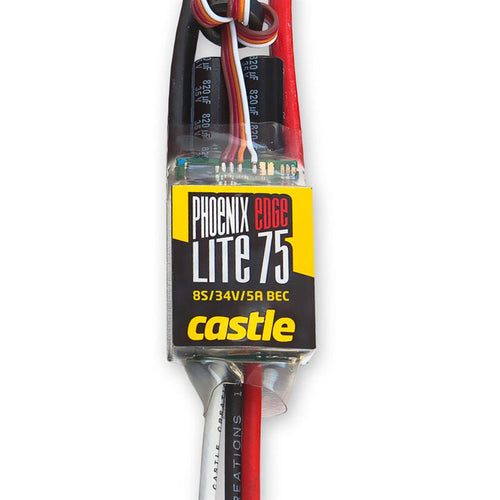 Buddy RC Castle Creations Phoenix Edge Lite 75amp Brushless ESC