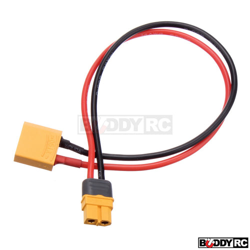 Buddy RC Charge Cable XT60 Female to XT90 Male Adapter Cable