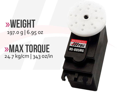 Buddy RC Hitec Giant Scale Servos 805MG