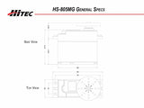 Buddy RC Hitec Giant Scale Servos 805MG, view 6