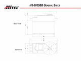 Buddy RC Hitec Giant Scale Servos 805BB, view 6