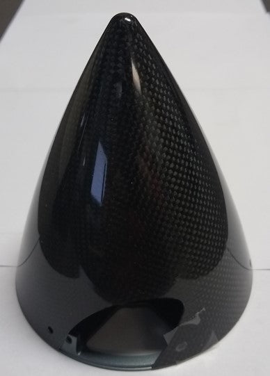 Buddy RC Falcon 4" 2 Blade Pointed Tip Carbon Fiber Spinners for Gas 4" & 4.5"
