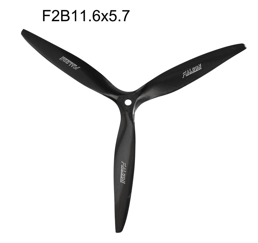 Buddy RC Falcon 11" 3 Blade F2B Electric Propellers 11.6X5.7X3