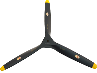 Buddy RC Falcon 25" 3-Blade World War II Props 25X10X3