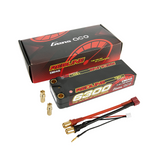 Buddy RC Gens Ace Redline Drag Racing Series 6300mAh 7.4V 130C 2S2P HardCase Lipo Battery, view 4