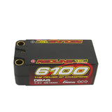Buddy RC Gens ace Redline Drag racing Series 6100mAh 7.4V 130C 2S2P HardCase Shorty Lipo Battery, view 2