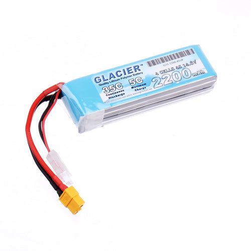 Buddy RC Glacier 35C 2200mAh 4S 14.8V LiPo Battery with XT60 Connector