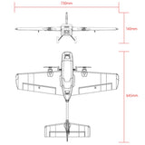 Buddy RC HEE WING T-1 Ranger 730mm Wingspan Dual Motor EPP FPV Racer RC Airplane Fixed Wing KIT, view 2