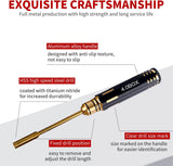 Buddy RC Hex Nut Screw Driver Set Titanium Nitride Coated 4pcs Tools Kit 4.0mm 5.5mm 7.0mm 8.0mm, view 3